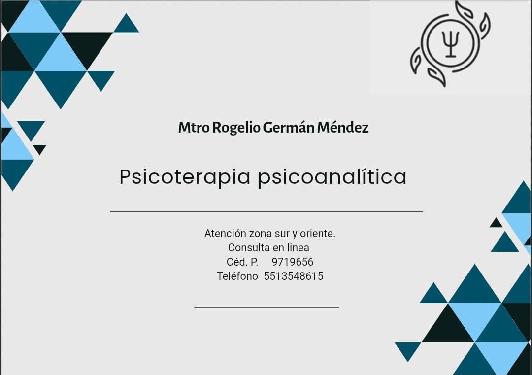 Maestro Rogelio Germán Méndez Maestro Rogelio German Mendez